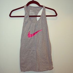 Nike, slim-fit, cotton workout tank top